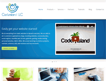 Tablet Screenshot of coderisland.com